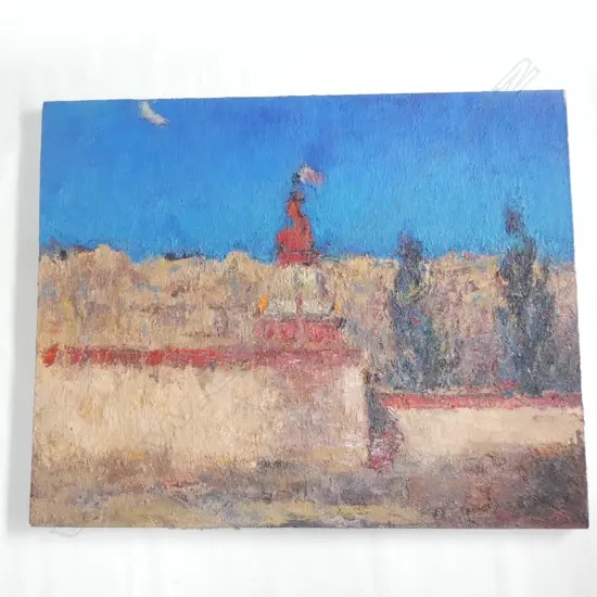 JIAWEI LIU OIL PAINTING 'VICISSITUDES' 800 X 1000mm