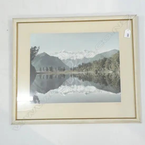 WHITES AVIATION PHOTO 'LAKE MATHEESON' 290x370mm