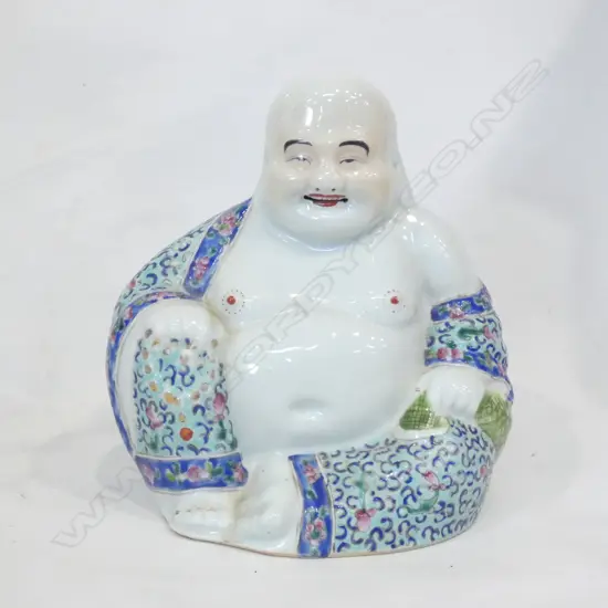 ORIENTAL CHINA SMILING BUDDHA  H. 200MM