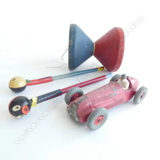"DINKY TOYS" ALFA RACECAR AF + 2 OTHER TOYS 