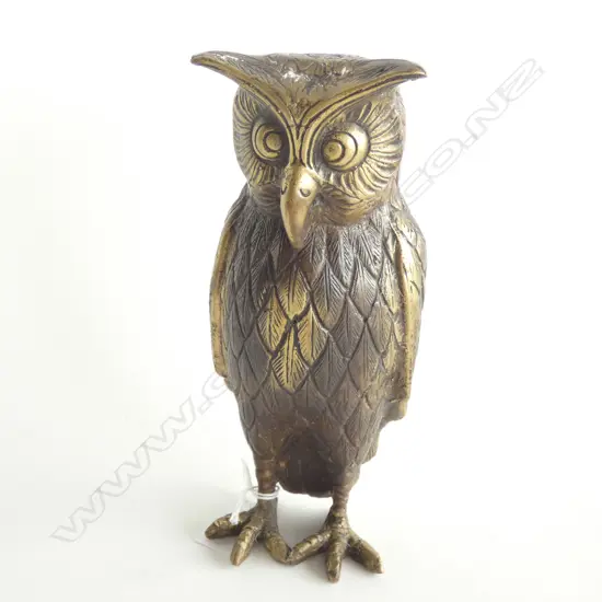 BRONZE OWL H.210mm