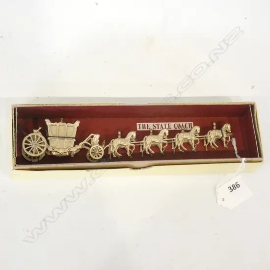 BRITAINS LTD VINTAGE 'BOXED 'THE STATE COACH' L.200mm