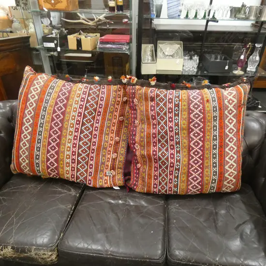 HAND KNOTTED ALL WOOL CAMEL BAG