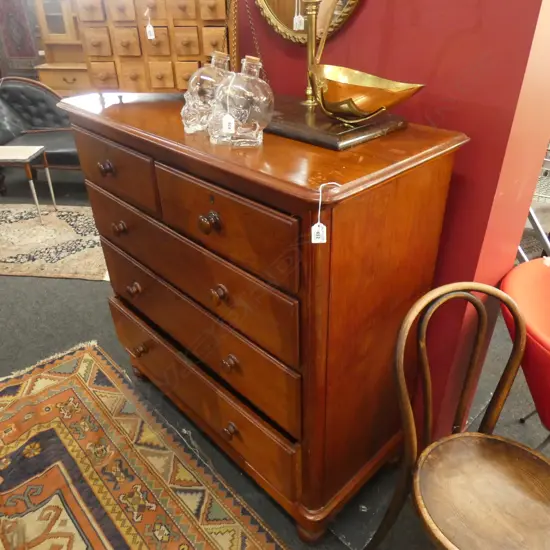 COLONIAL KAURI 5 DRAWER CHEST...