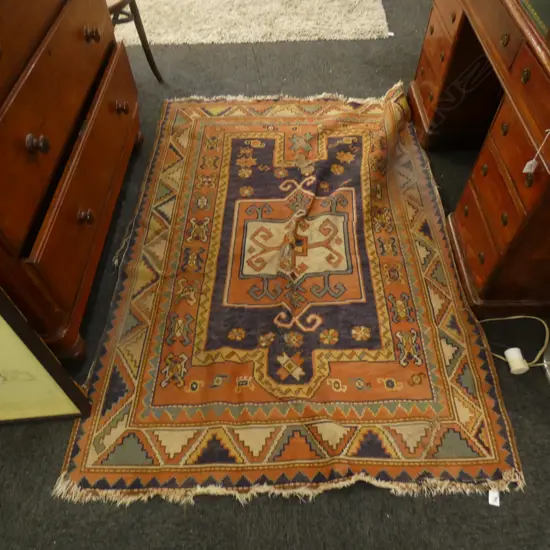 VINTAGE KELIM RUG A.F 1680X1220mm DISTRESSED