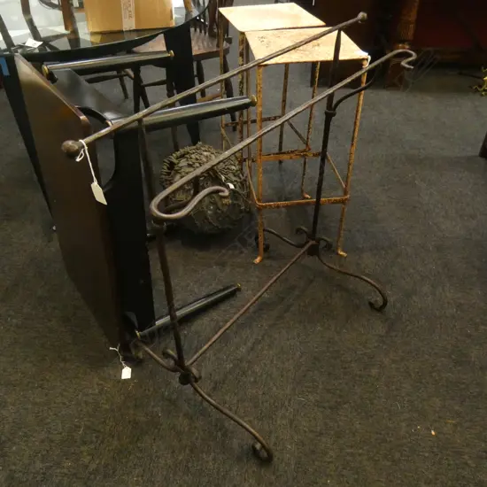 METAL FREE STANDING TOWEL RAIL L  870MM