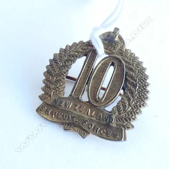 (20013) MILITARY BADGE '10 NZEXPEDITIONARY FORCE'