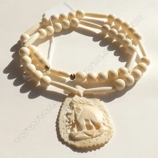 BONE & IVORY NECKLACE
