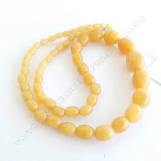 AMBER BEAD NECKLACE 