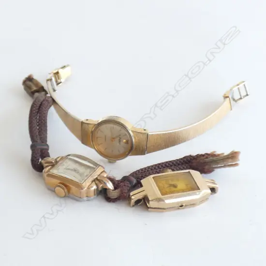 SELECTION VINTAGE LADY'S WATCHES (INCL 9ct GOLD CASE 3.1gm) 