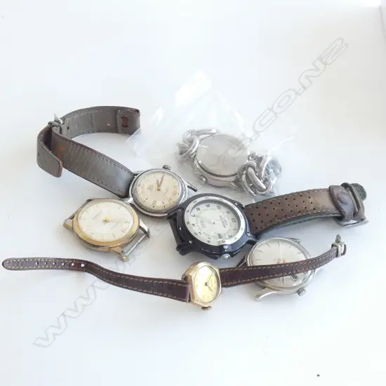 6 LADIES WATCHES; FILA / GUESS & CASIO - NEED BATTERIES + 3 SWISS MECHANICAL