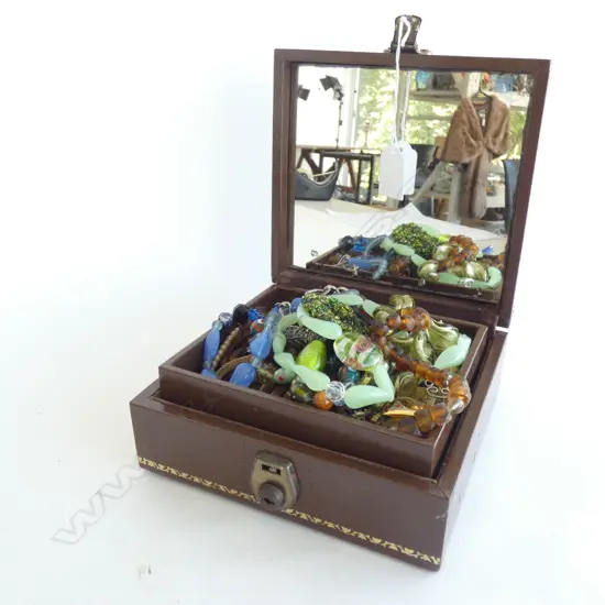 JEWELLERY BOX & COSTUME CONTENTS