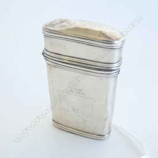 GEORIGAN SILVER SILVER NECESSAIRE HOLDER 32 GRAMS