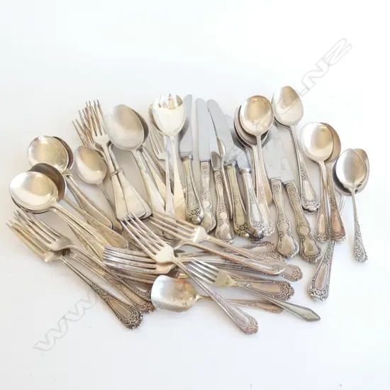 BIG BAG SILVER PLATE CUTLERY 