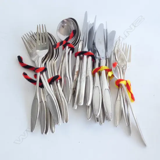 6 PLACE FRIGAST PLET DENMARK STAINLESS STEEL CUTLERY