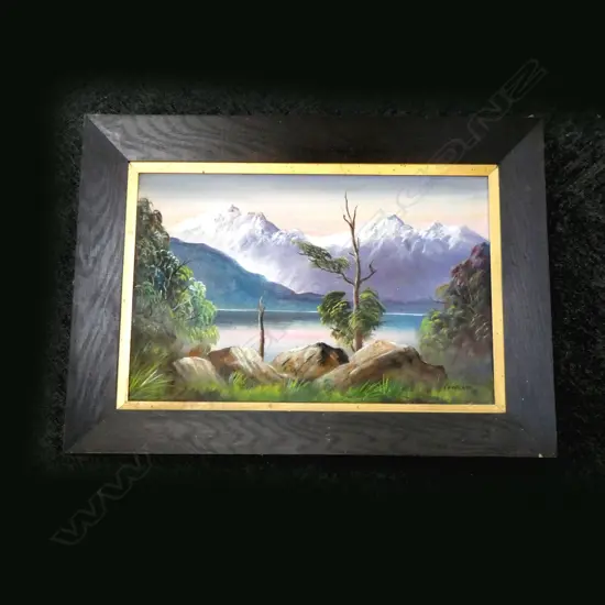 T. A. WILSON COLONIAL OIL LANDSCAPE 290x445mm