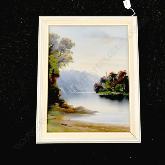 J. MALCOLM COLONIAL LAKE W/C 280x480mm