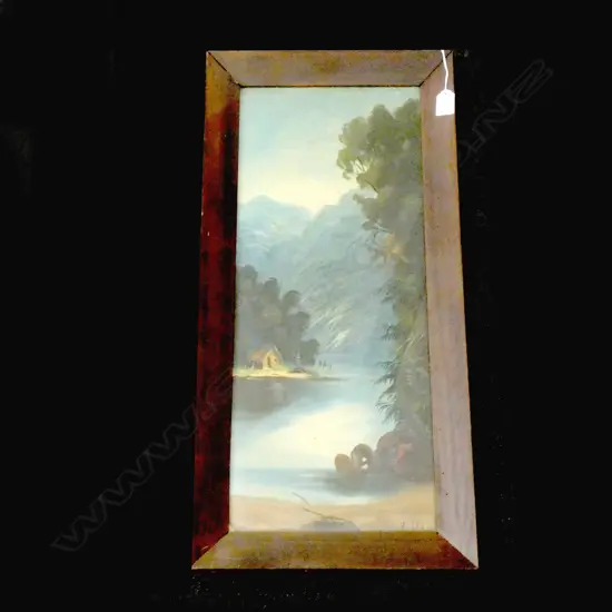 C. P. MAXWELL 'LAKE MANAPOURI' 380x285mm