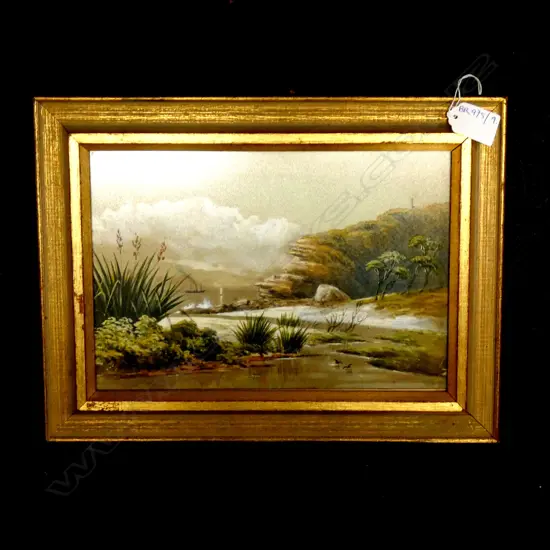 SCHOOL OF HOYTE W/C STEAMER AND FORESHORE 255 x 175mm