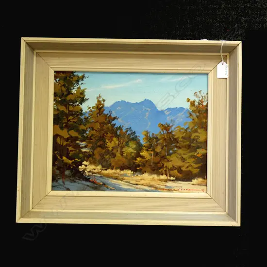 ALAN D COOKE, REMARKABLES FROM SUNSHINE BAY, OIL ON BOARD, SIGNED AND DATED '73. 260 x 340mm