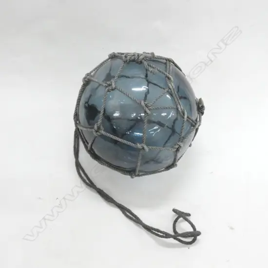 	VINTAGE JAPANESE HOKKAIDO FISHING BUOY WITH NETTING DIA APPROX 330MM
