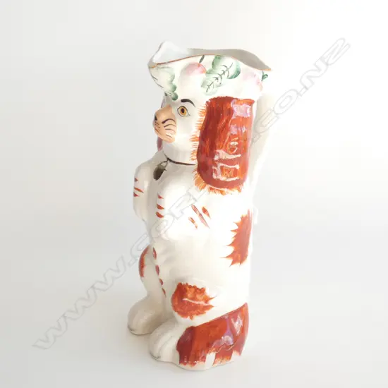 STAFFORDSHIRE DOG TOBY MUG H.255mm SMALL REPAIR