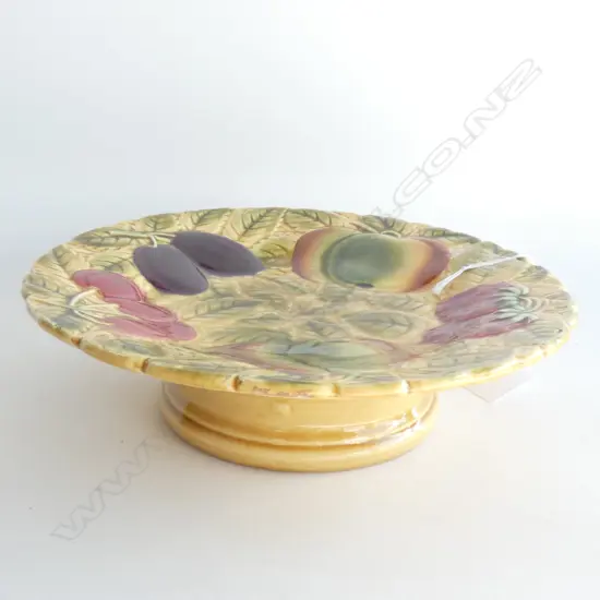 SARREGUEMINES FOOTED DISH 235mm dia