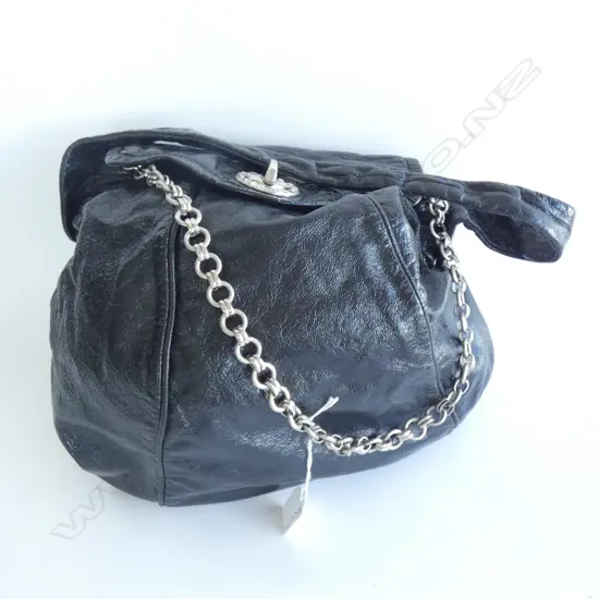 MARC BY MARC JACOBS BLACK HANDBAG W.330mm