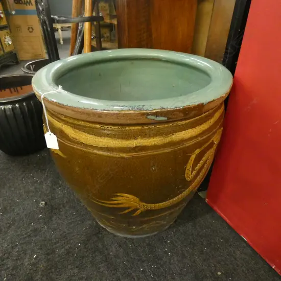 LG DRAGON PLANTER POT DIA 425 X H460 MM