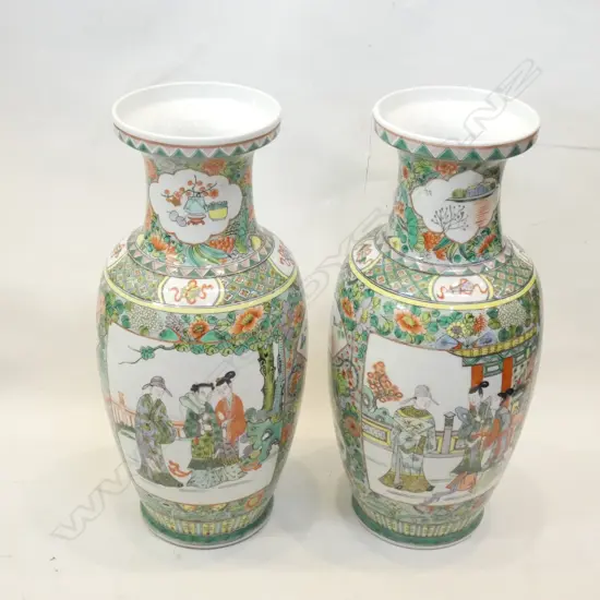 PR ORIENTAL VASES H.460mm