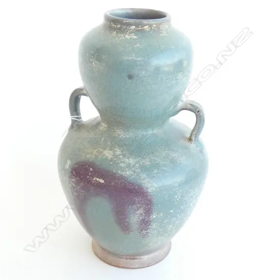 ORIENTAL DOUBLE GOURD VASE H.235mm