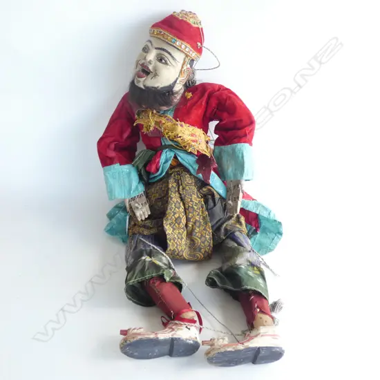 VINTAGE ORIENTAL MARIONETTE PUPPET H.750mm