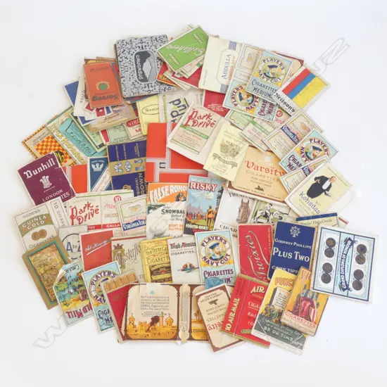 BAG OLD GIGARETTE PACKET COVERS 