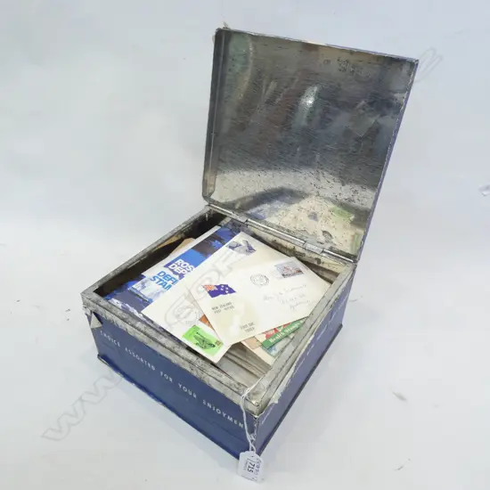 LG TIN NZ STAMPS & FIRST DAY COVERS 