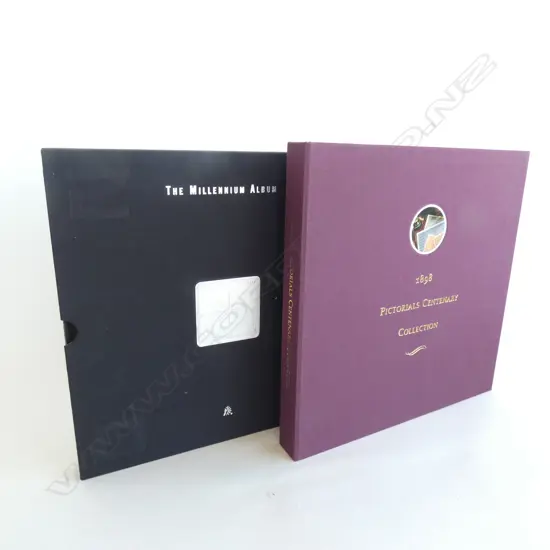 2 LG BOXED PICTORIALS; 'THE MILLENIUM ALBUM' & '1898  PICTORIALS CENTENARY COLLECTION'