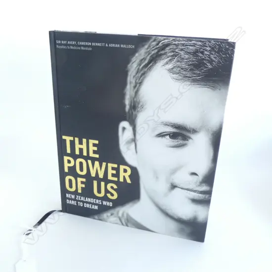BOOK 'THE POWER OF US: NEW ZEALANDERS WHO DARE TO DREAM'