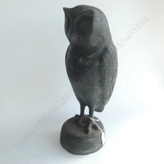 BRONZE OWL H.400mm