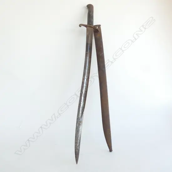BRITISH 1860 BAYONET WITH SCABBARD