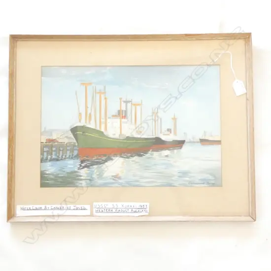 CATHERINE JONES 'USSCo. KORAKI' 1957 WESTERN VIADUCT AKL