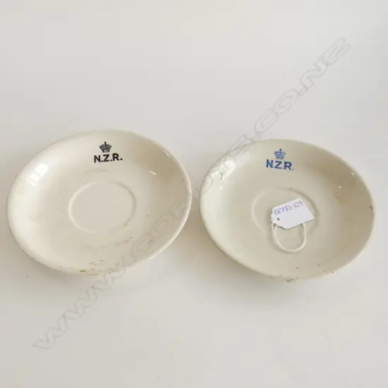 PR CROWN LYNN NZR SAUCERS - DIA 157MM