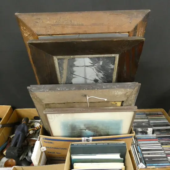 BOX LOT ASST. NZ COLONIAL ARTWORKS ETC