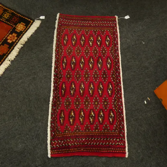 (88A) PERSIAN HAND KNOTTED TURKOMAN 1000x480mm