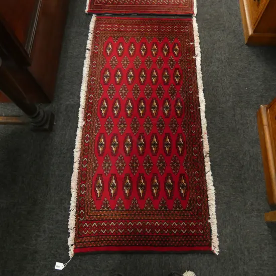 (163G) HAND KNOTTED PERSIAN TURKOMAN 1280x580mm