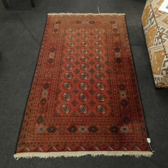 HAND KNOTTED WOOL TURKOMAN 1830x1100mm