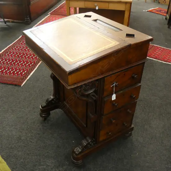 VICTORIAN DAVENPORT H.800mm