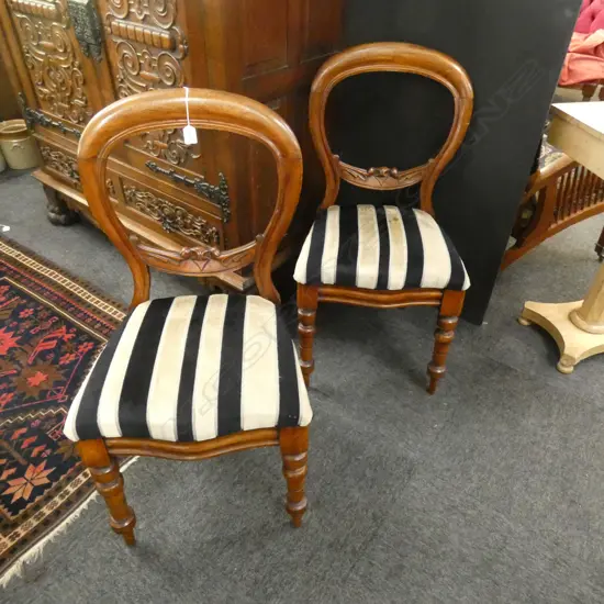 PR VICTORIAN BALLOON BACK CHAIRS