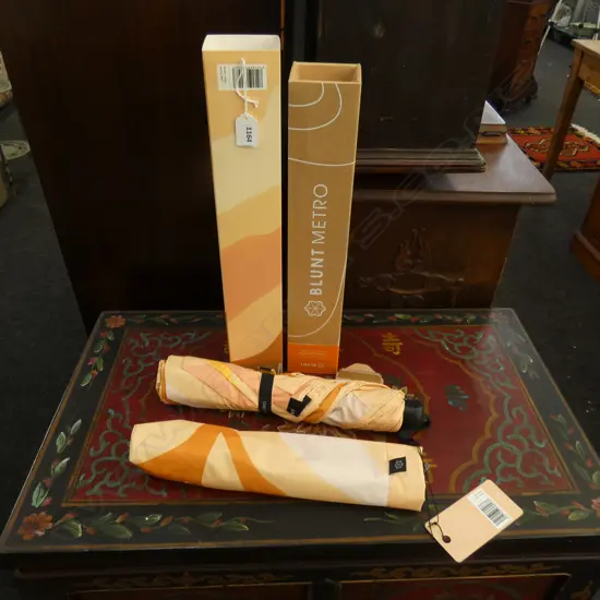 2 DESIGNER BLUNT METRO UMBRELLAS...