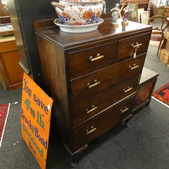 DECO 5 DRAWER TALL BOY...