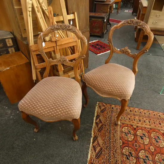 PR BALLOON BACK CHAIRS