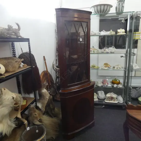 SHERATON STYLE CORNER CABINET H.1820mm